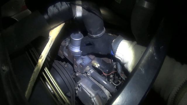 Экскаватор погрузчик !!!Замена антифриза и термостата!!! смотреть онлайн