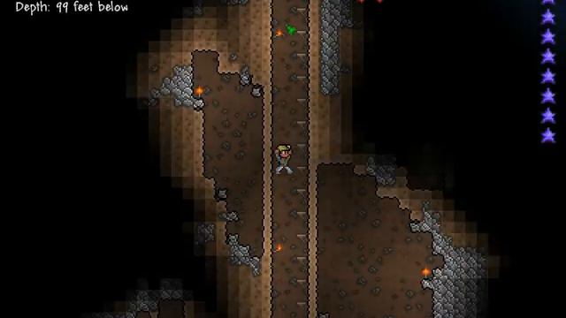 Terraria - Having fun with boomerang and fireballs смотреть онлайн