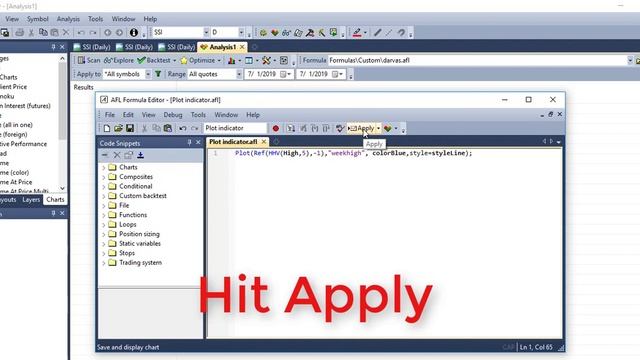 Amibroker AFL: How to add it? смотреть онлайн