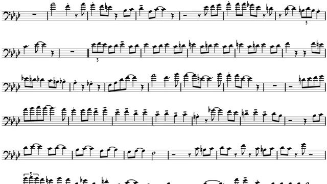 JJ Johnson 'Indiana' Trombone Solo Transcription смотреть онлайн