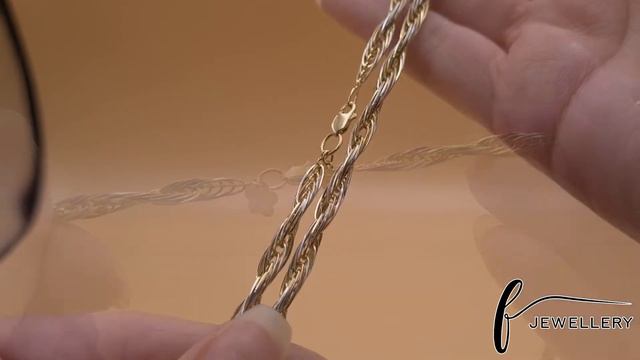 14ct Gold Prince of Wales Chain - 4.5mm - 18 Inches смотреть онлайн