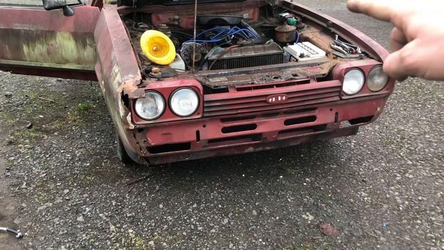 Leicester’s canal ford Capri , will she start part 3 :D Christmas Eve footage смотреть онлайн
