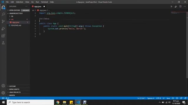 Importing json in java visual studio code | the import org.json cannot be resolved, Solved! смотреть онлайн