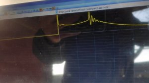 проверка катушек осциллографом(хендай акцент)