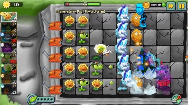 PvZ 2 Sleep Sunflower | Test Custom Animation смотреть онлайн