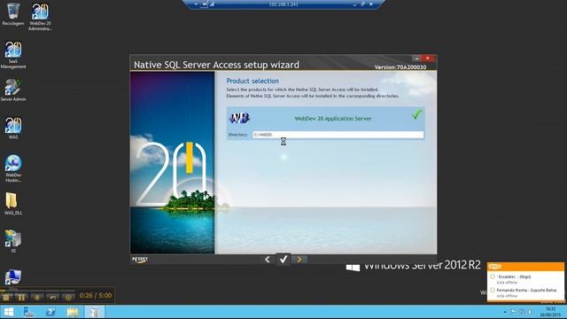 WAS (Webdev Aplication Server) + Driver Nativo Ms SQL Server - Representante Windev смотреть онлайн