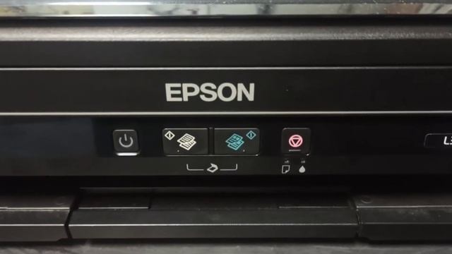 Как прокачать чернила в Epson l364 нажатием кнопки смотреть онлайн
