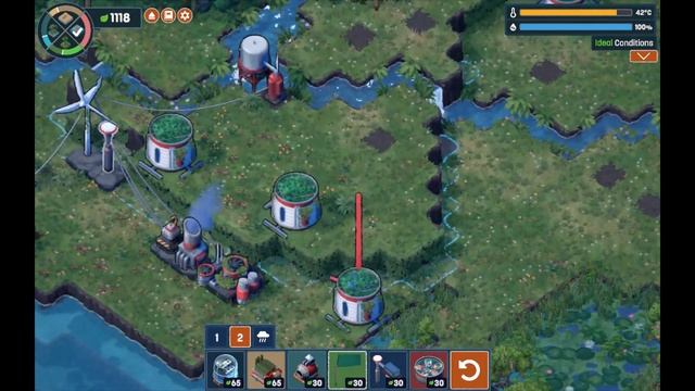 Terra Nil "Perfect Location" Achievement in Desolate Island смотреть онлайн