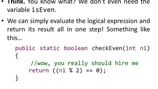 Vanderbilt CS1101 Lecture 4.2 boolean methods, boolean zen смотреть онлайн