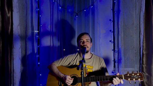 It's A Man's Man's Man's World | James Brown cover | acoustic guitar смотреть онлайн