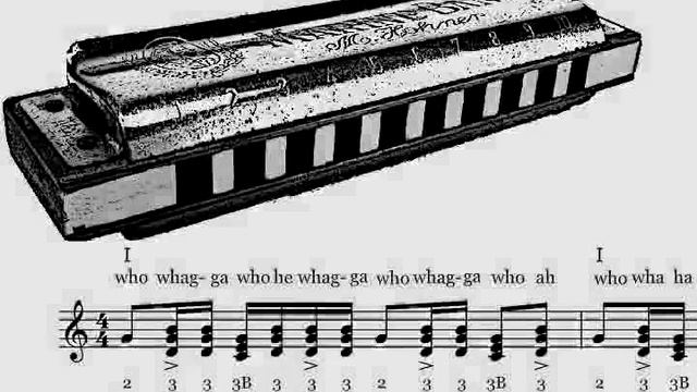 Sonny Terry Rock 'n' Boogie - 1st part - 1st chorus I Chord - Blues Harp - Intermediate level смотреть онлайн