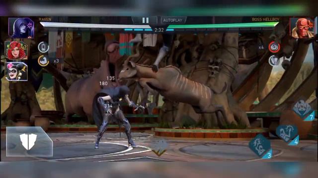 Hellboy DOT Resistance Fails : Batarang Effect?| Injustice 2 Mobile TLC  Solo Raids Update 5.1