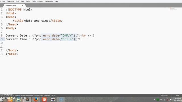 PHP For Beginners: Date and Time. Hindi/Urdu смотреть онлайн