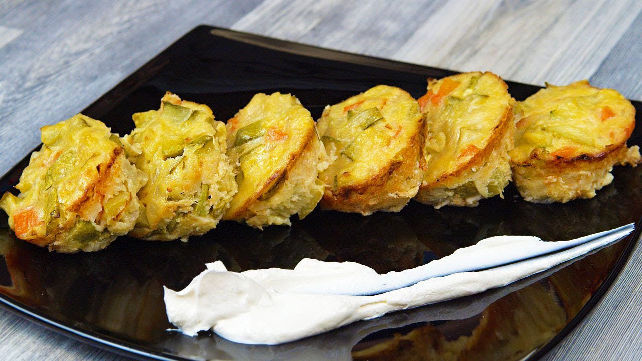 1 морковь, 1 кабачок, 1 яйцо! Вкусные овощные лепешки! Почему я не знал этого рецепта раньше?