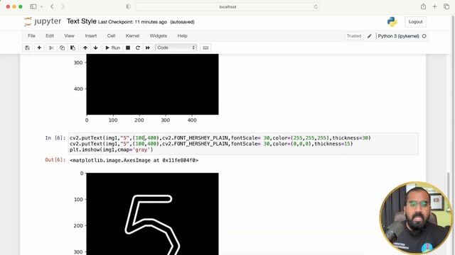 Text Style using OpenCV Explained in Hindi | Computer Vision смотреть онлайн
