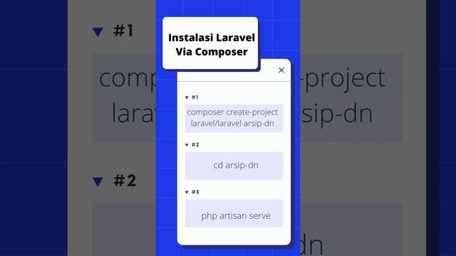 3 LANGKAH INSTALASI LARAVEL VIA COMPOSER смотреть онлайн