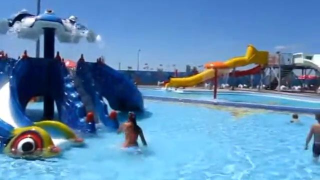 АКВАПАРК в Кирилловке (АЗОВСКОЕ МОРЕ) смотреть онлайн