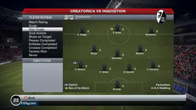 Creatorica - Inquisition 1-0 18 Тур смотреть онлайн