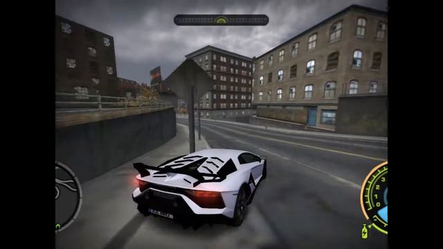 Lamborghini svj 63 Test drive in NFS MW 2005 with Realastic graphics смотреть онлайн