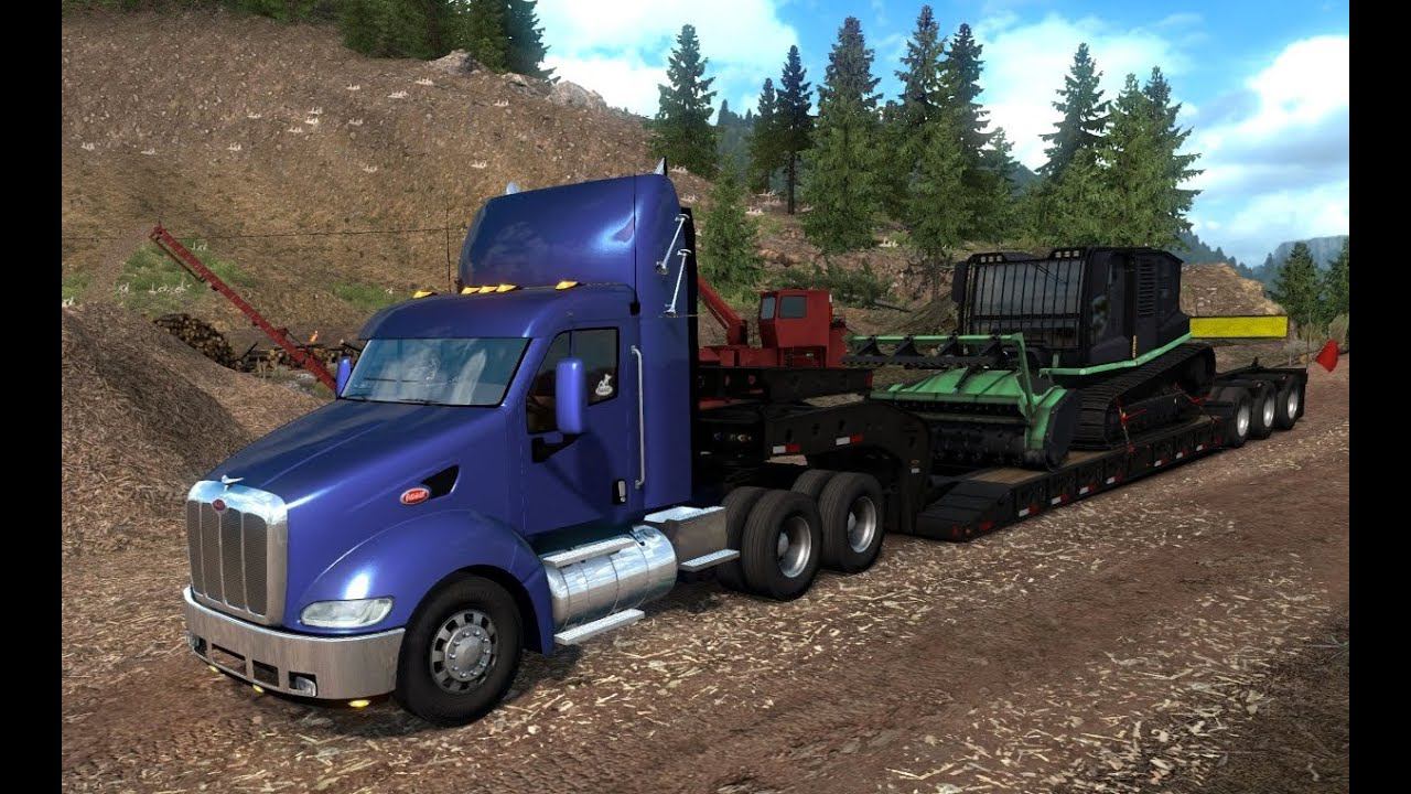 [ATS] Stock Peterbilt 387 Rise to Baltimore Take the achievement смотреть онлайн