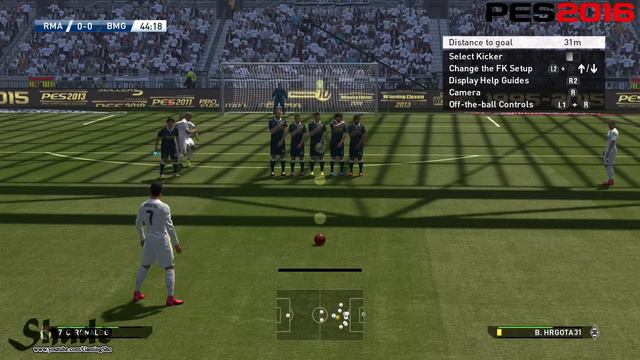 FIFA 16 Vs. PES 16: Free Kicks