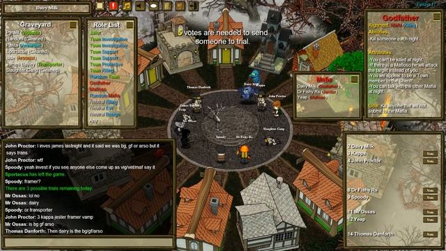 The GrandFather! - Town of Salem Godfather Gameplay. смотреть онлайн