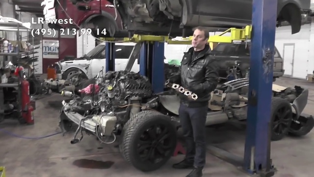 Неисправности Range Rover Sport 3,6 TD - часть 1 смотреть онлайн