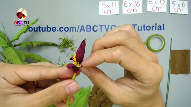 ABC TV | How To Make Banana Tree From Crepe Paper - Craft Tutorial смотреть онлайн