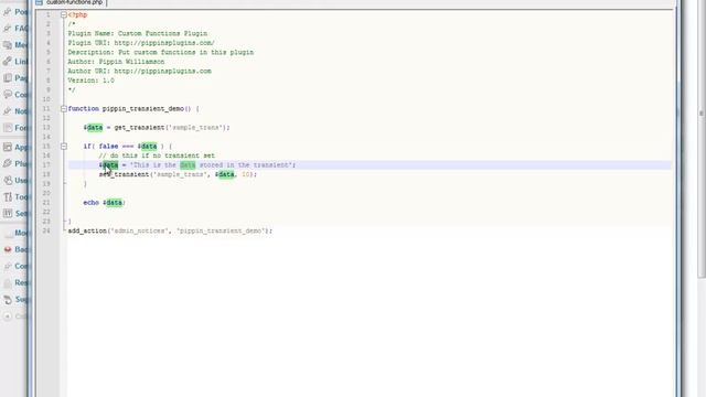 Introduction to the Transients API in WordPress смотреть онлайн