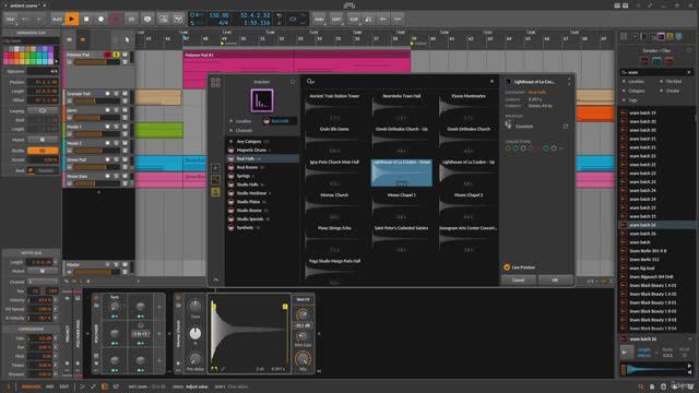 03.4. Setting Up Reverbs