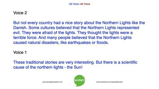 Northern Lights | practice English with Spotlight смотреть онлайн