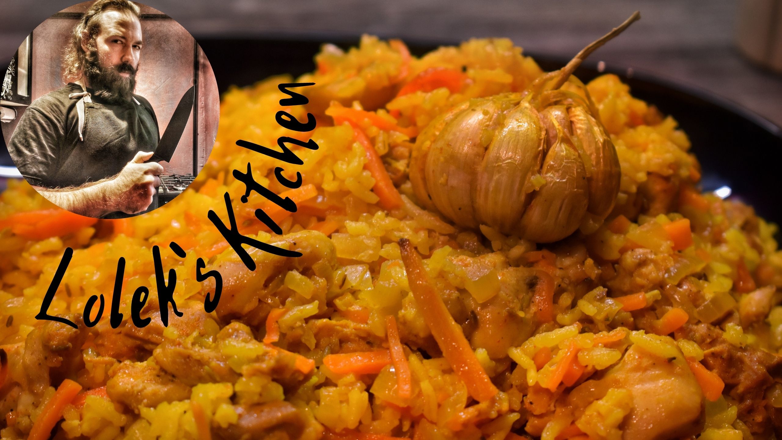 Ленивый Плов.  Вкусный Рис с Курицей в Духовке.