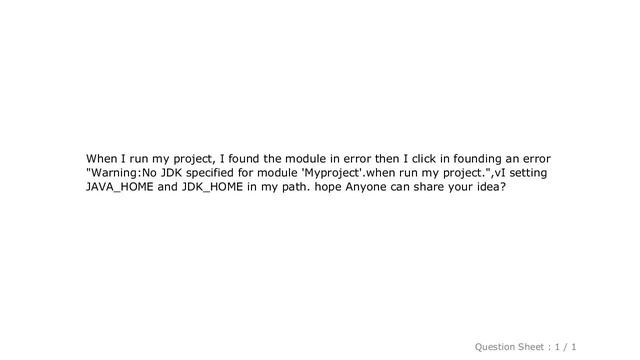 Android : Warning:No JDK specified for module 'Myproject'.when run my project in Android studio смотреть онлайн