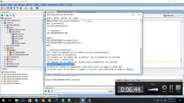 Package Oracle 11c Operaciones con IF and Else смотреть онлайн