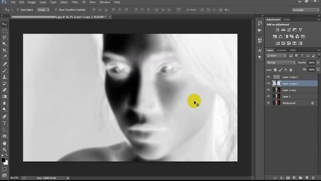 Digital Photo To Oil Painting Effect in Photoshop Tutorial смотреть онлайн