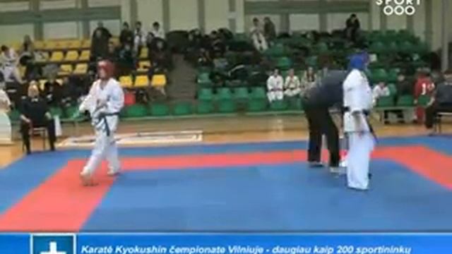 SPORT1: Karate Kyokushin čempionate Vilniuje dalyvaus virš 200 sportininkų смотреть онлайн