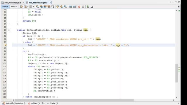 Listar datos en Java desde MySQL - Like (Parte 2) смотреть онлайн