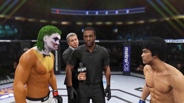 Joker vs. Bruce Lee (EA Sports UFC 2) - Epic Battle 💯 🐲 - Dragon Fights 🐉 смотреть онлайн