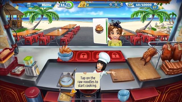 Cooking Fever – Thai Food Stall Tutorial смотреть онлайн