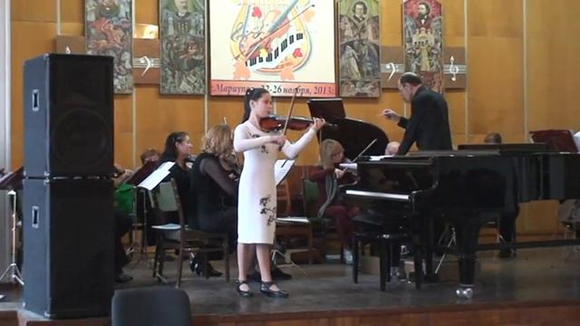 Мария Седакова_2013_ Играет на скрипке с оркестром смотреть онлайн