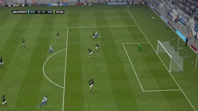 Fifa 14 PS 4 NextGen Реальные игры (Гетеборг - Аик) #1 (с русскими комментариями).mp4 смотреть онлайн