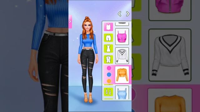 Моя игра одевалки:)Fashion Daily Back to school' смотреть онлайн