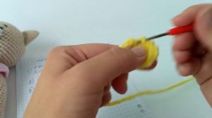 Амигуруми кошка. Мастер класс как связать мордочку. Из пряжи softy.