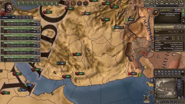 Crusader Kings 2 - 769 Yabguid Succession Series #7 смотреть онлайн