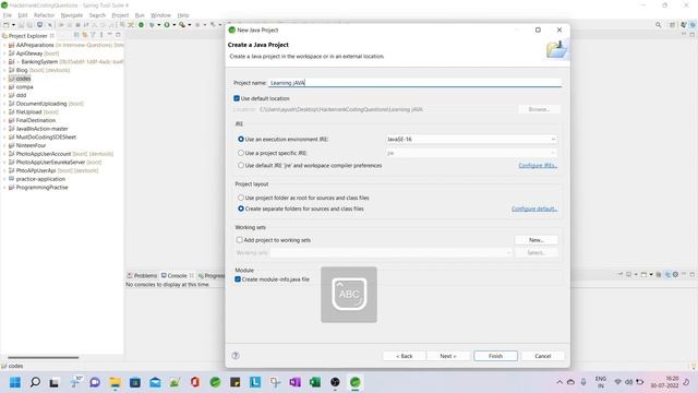 2. How to make a new Java Project in Spring Tool Suite смотреть онлайн