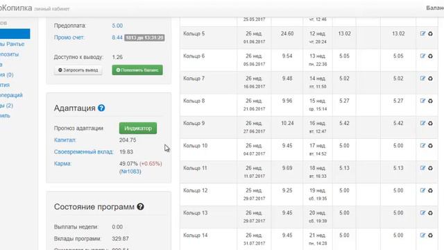 Суперкопилка - Адаптация выплат! Что такое Карма