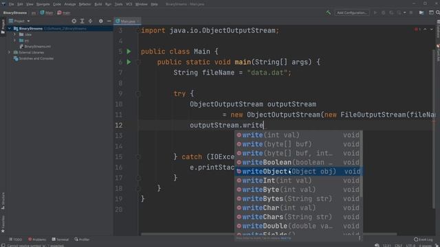 Java Intermediate Tutorials #8 - Binary stream output смотреть онлайн