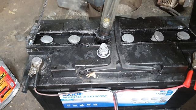 AGM аккумулятор,восстановление. смотреть онлайн