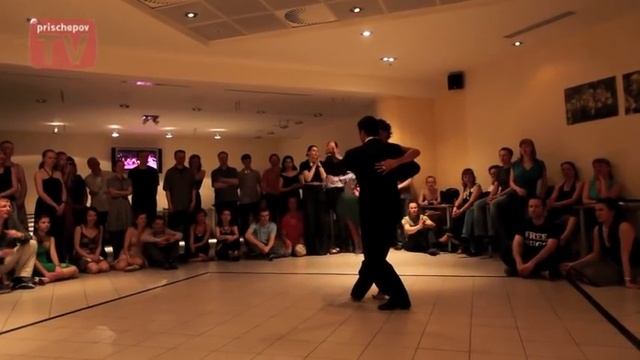 Roxana Suarez & Sebastian Achaval, Russia, Moscow, Milonga In Rest.