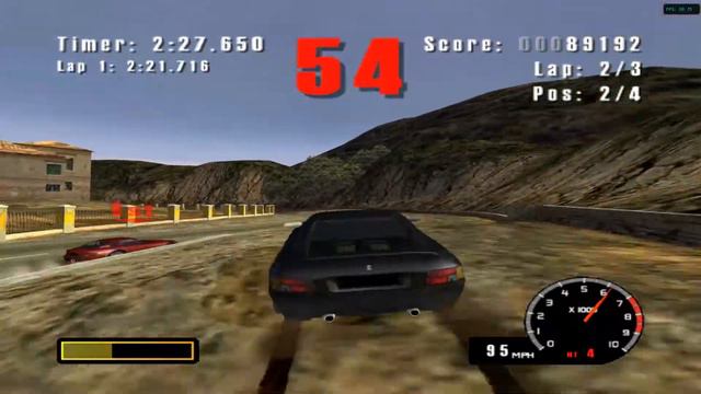 Burnout | Dolphin Emulator HD Gameplay смотреть онлайн
